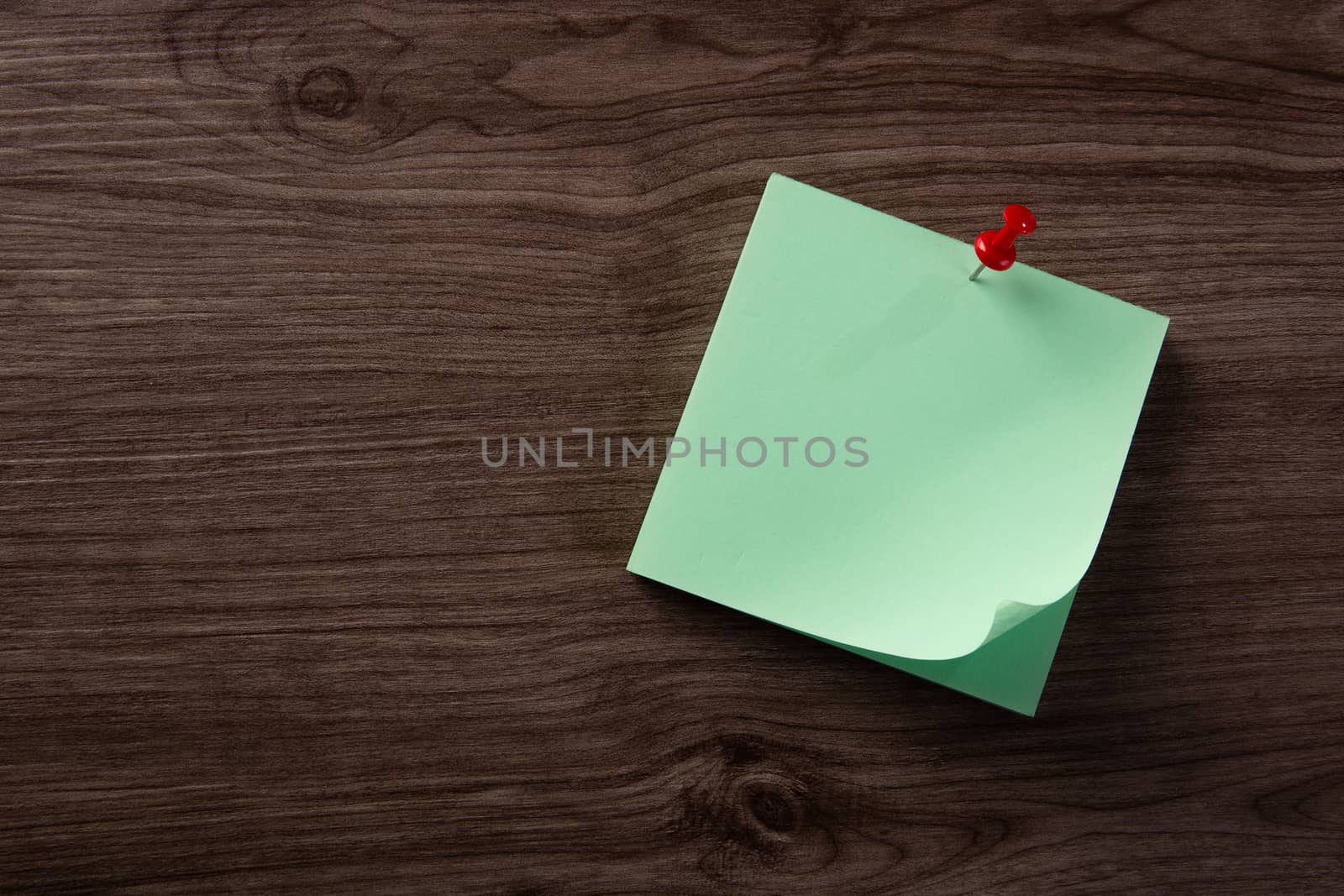 color blank notepad on wooden background