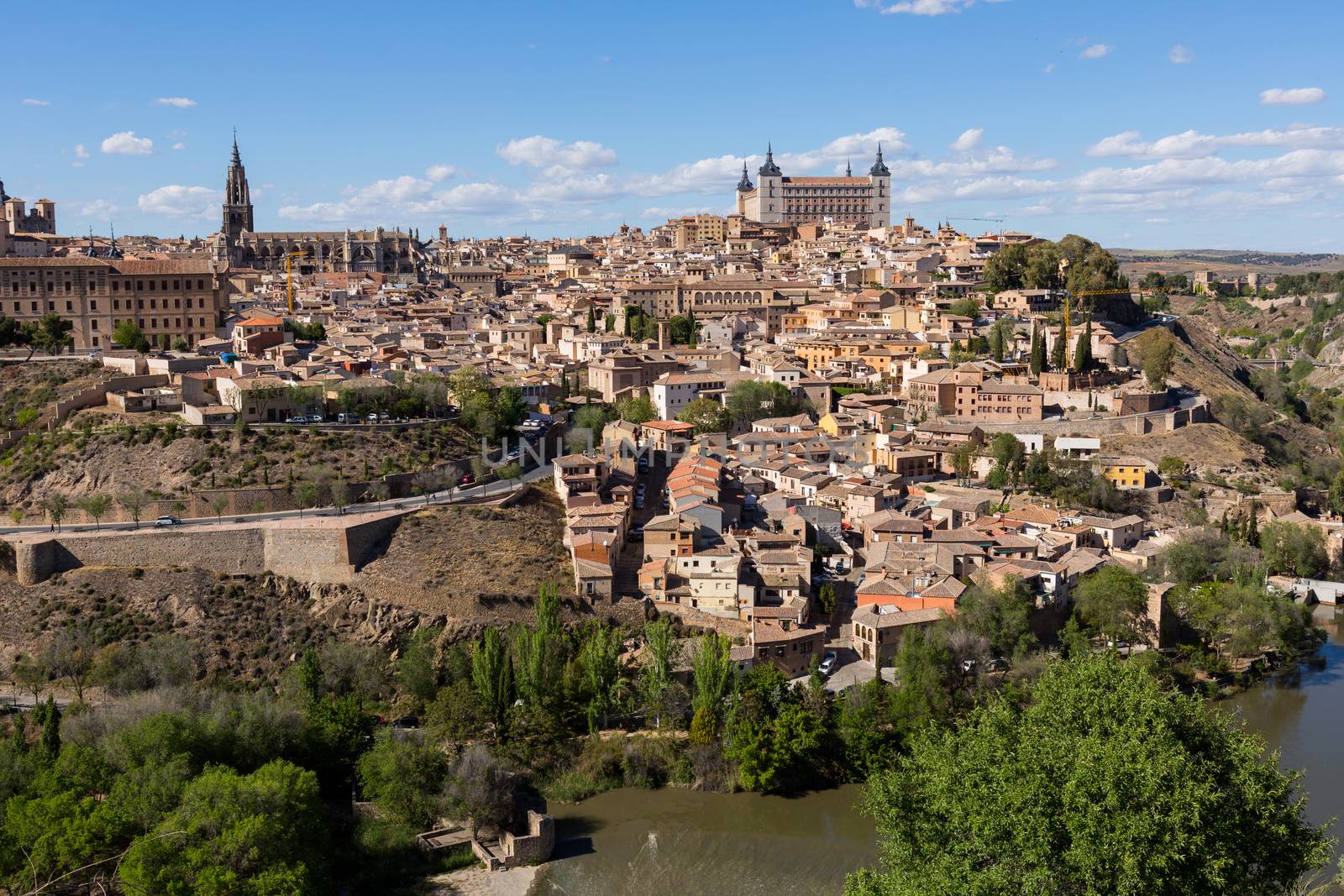 View of Toledo from the Mirador del Valle, Spain