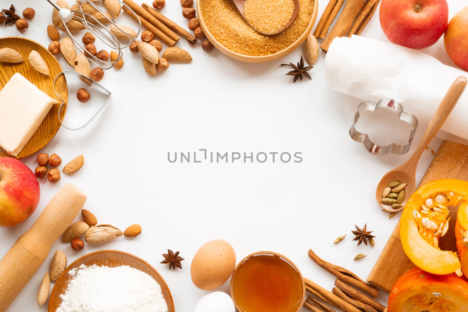 Autumn baking background by destillat