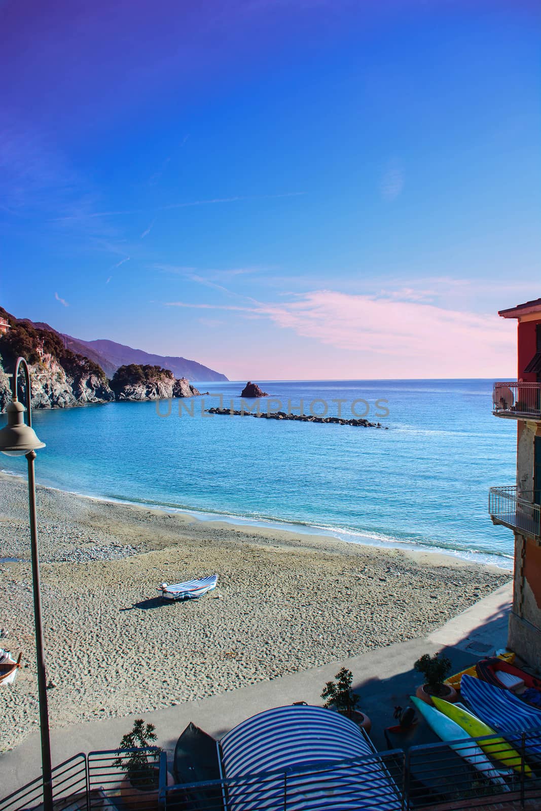 cinque terre monterosso bay italy