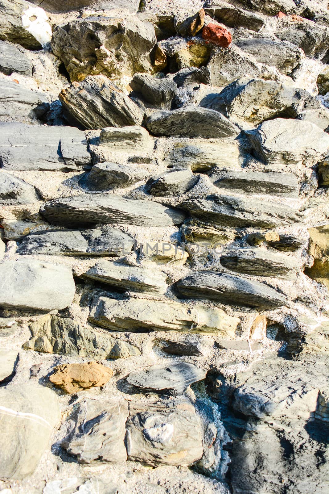 stones team wall as background