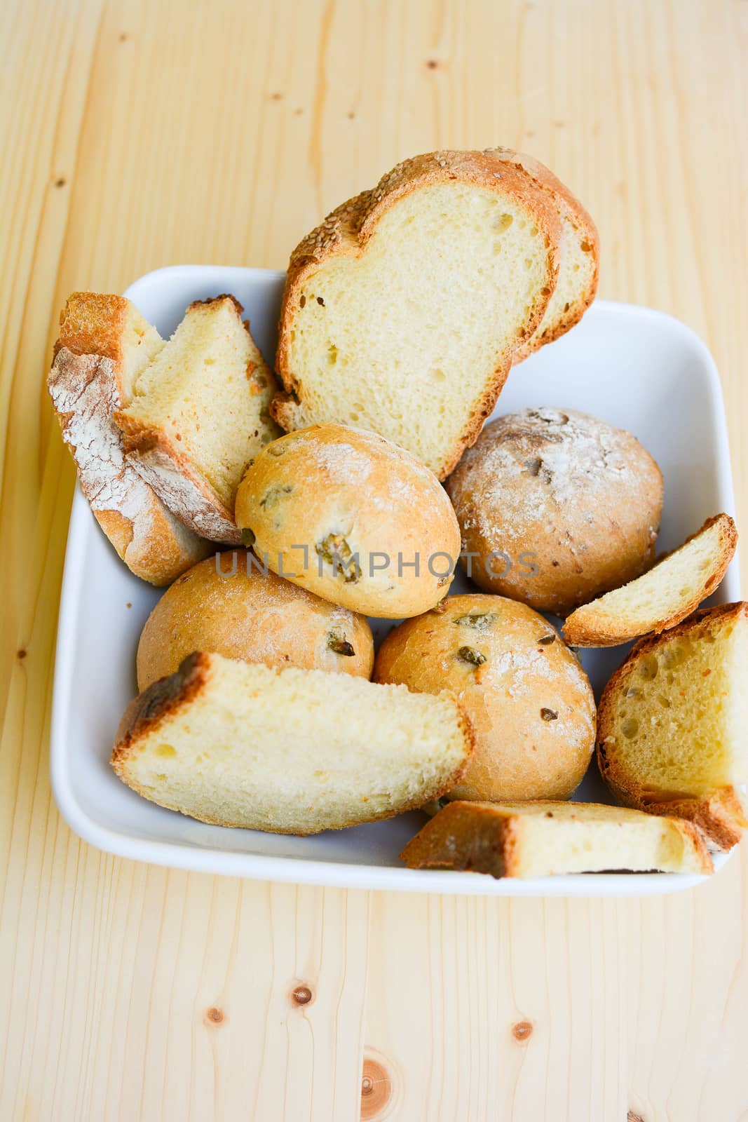 italian homemade bread by iacobino