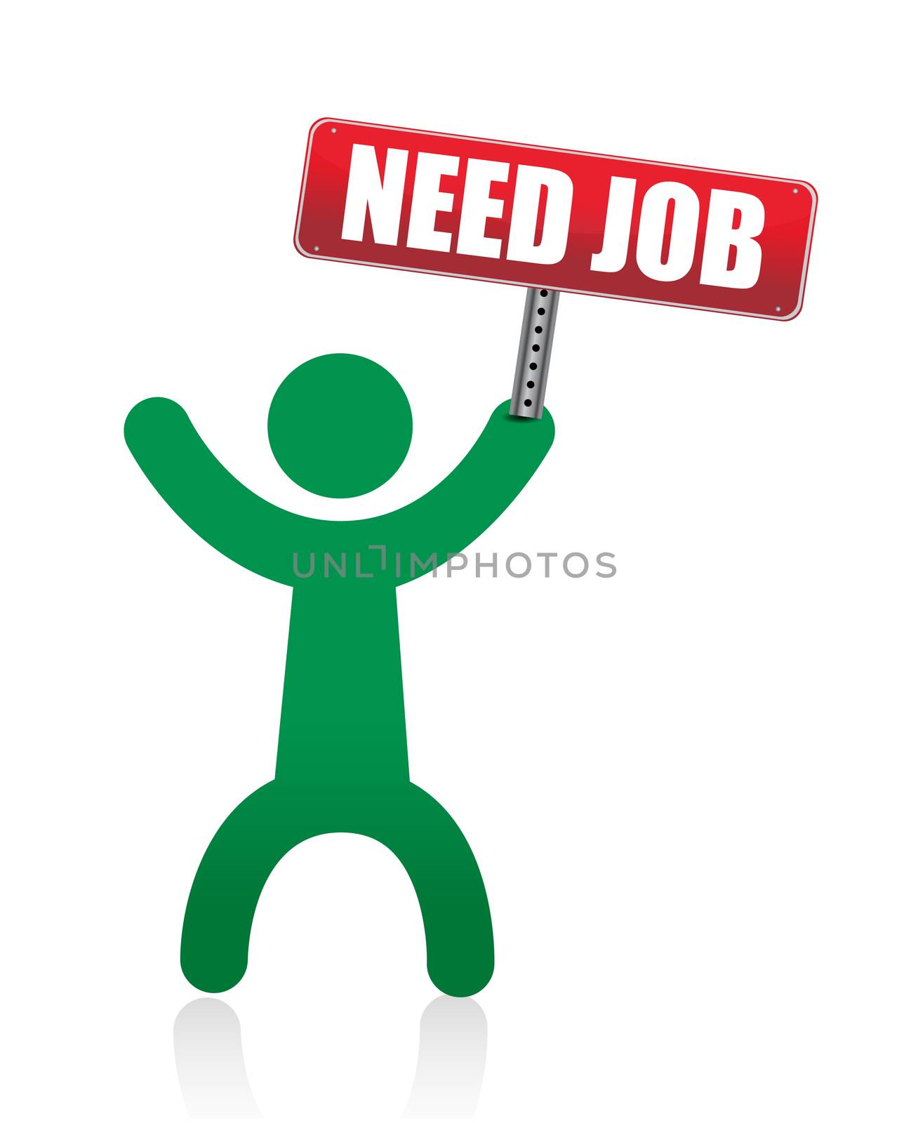 need a job banner and icon illustration by alexmillos