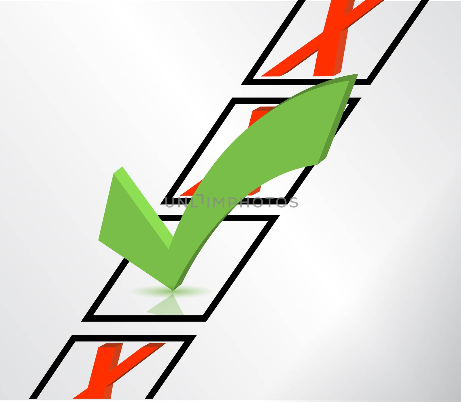 Check list Symbols illustration design