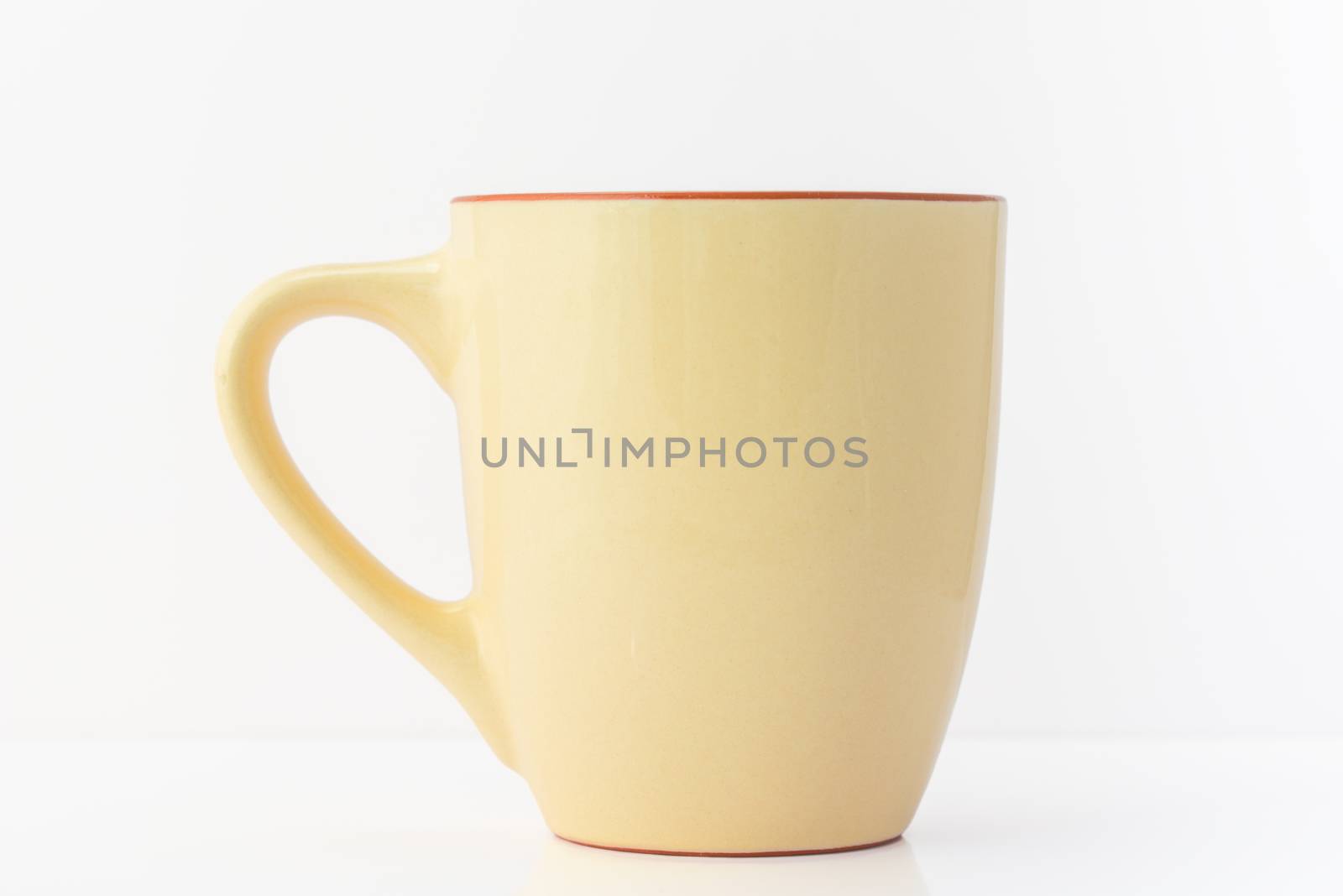 Mug on white background by Visual-Content