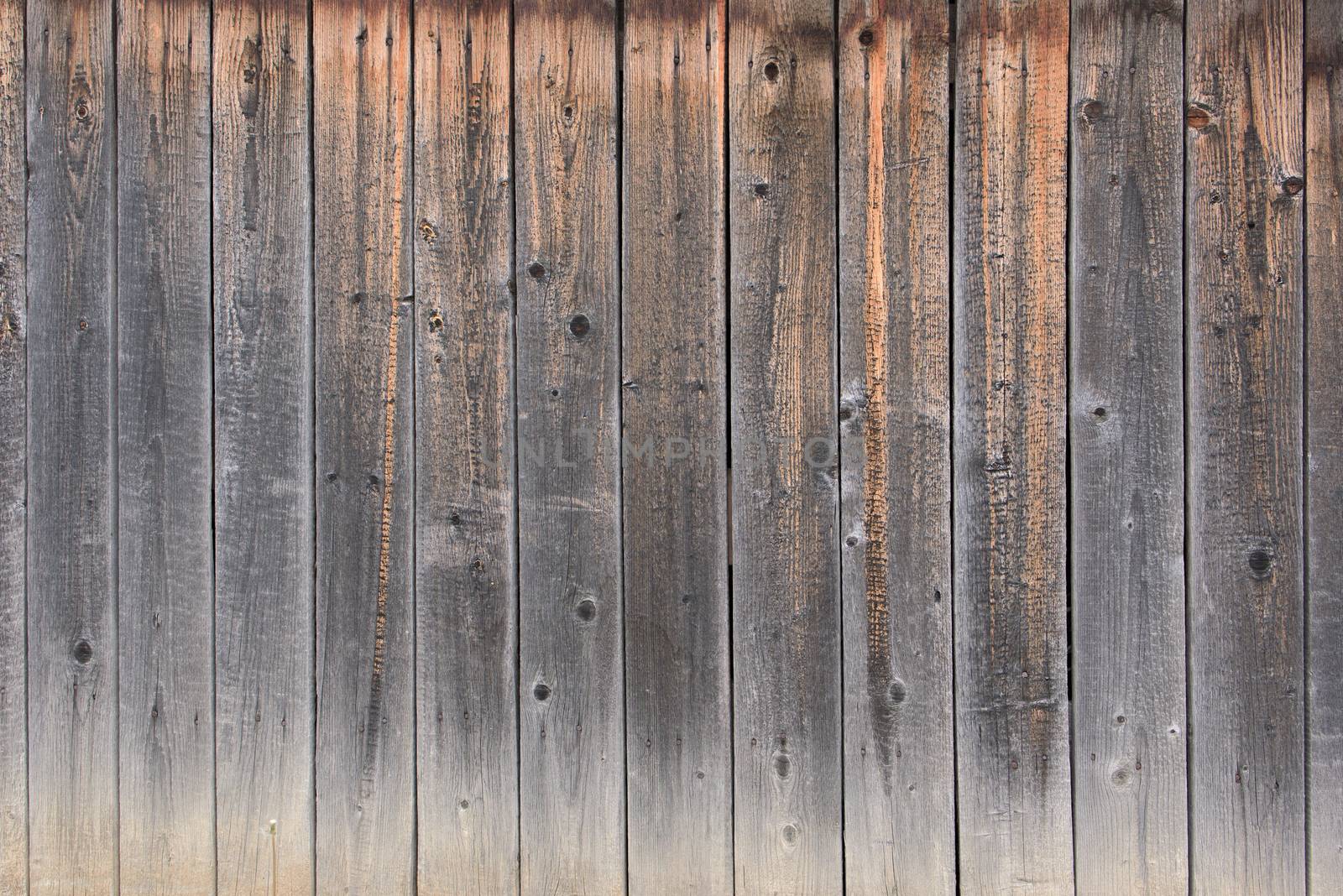 Old wall of boards. Wood background. Wood texture