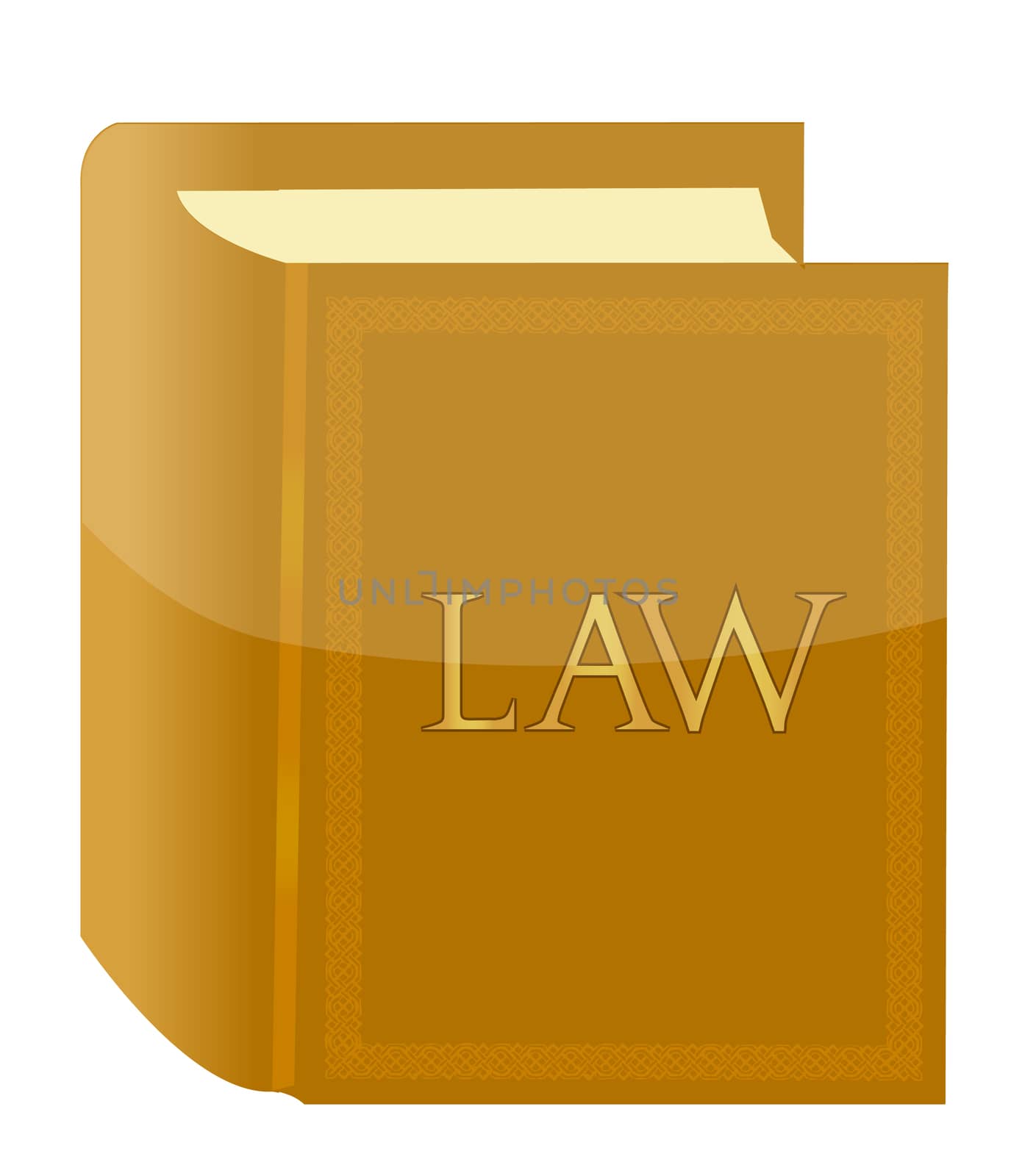 Book of Law illustration design