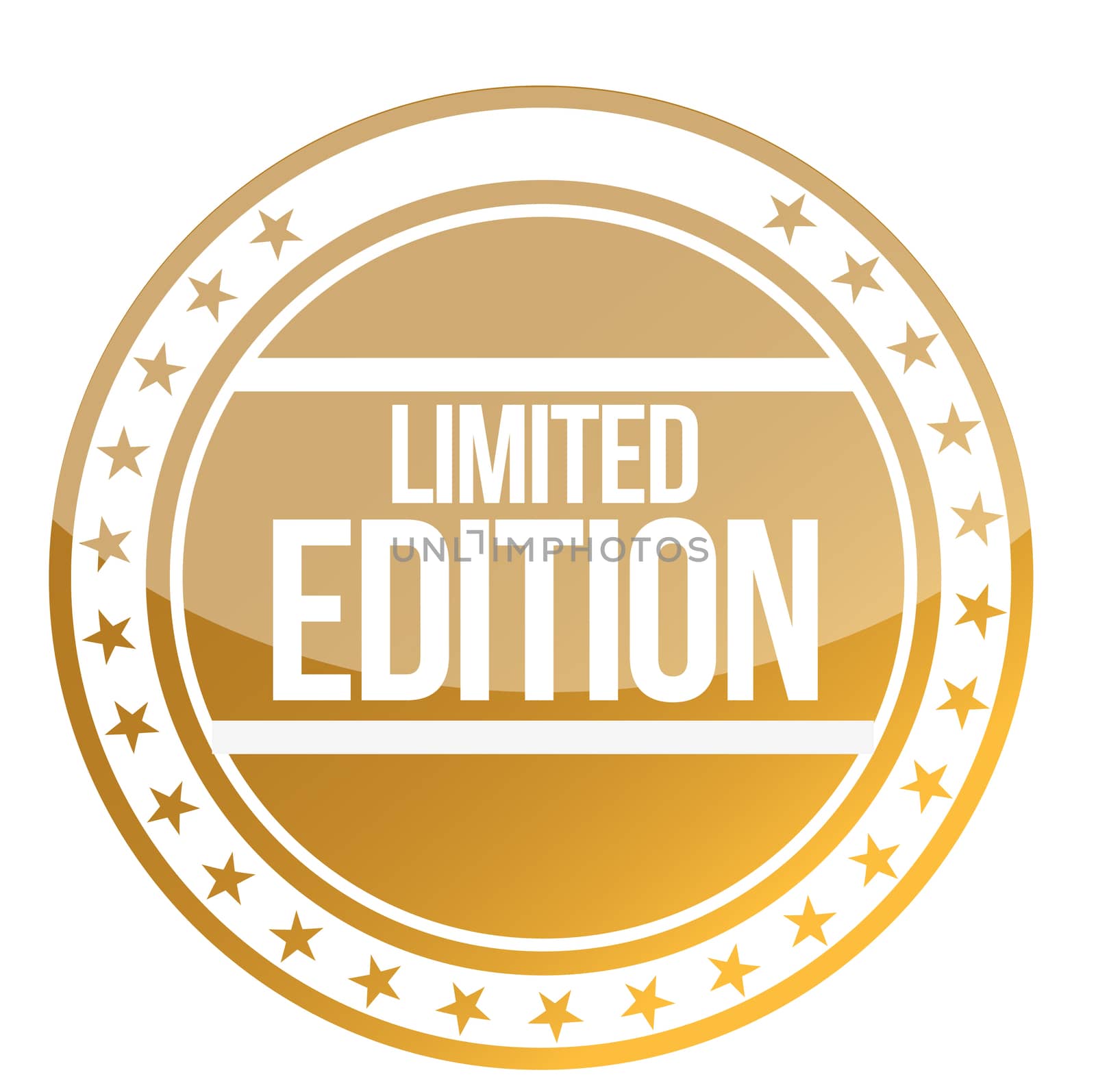 Limited edition stamp illustration design