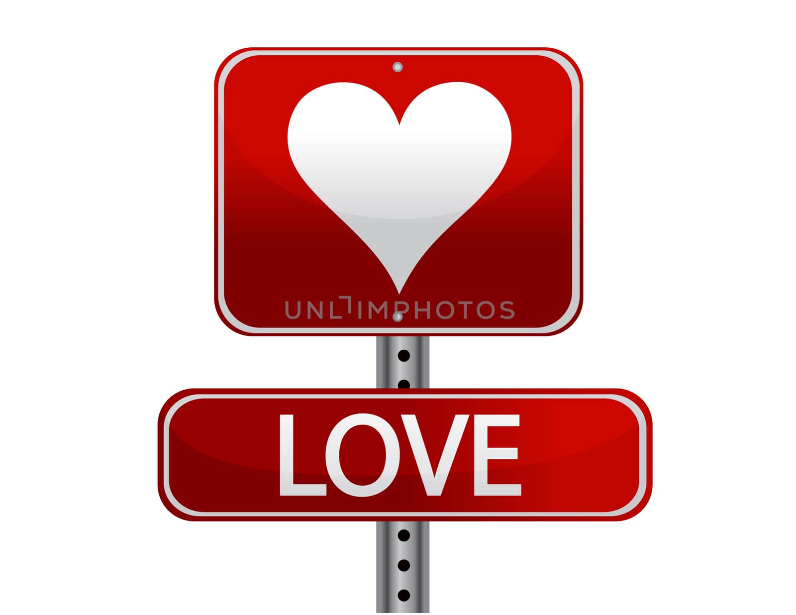 love sign illustration design isolated over white