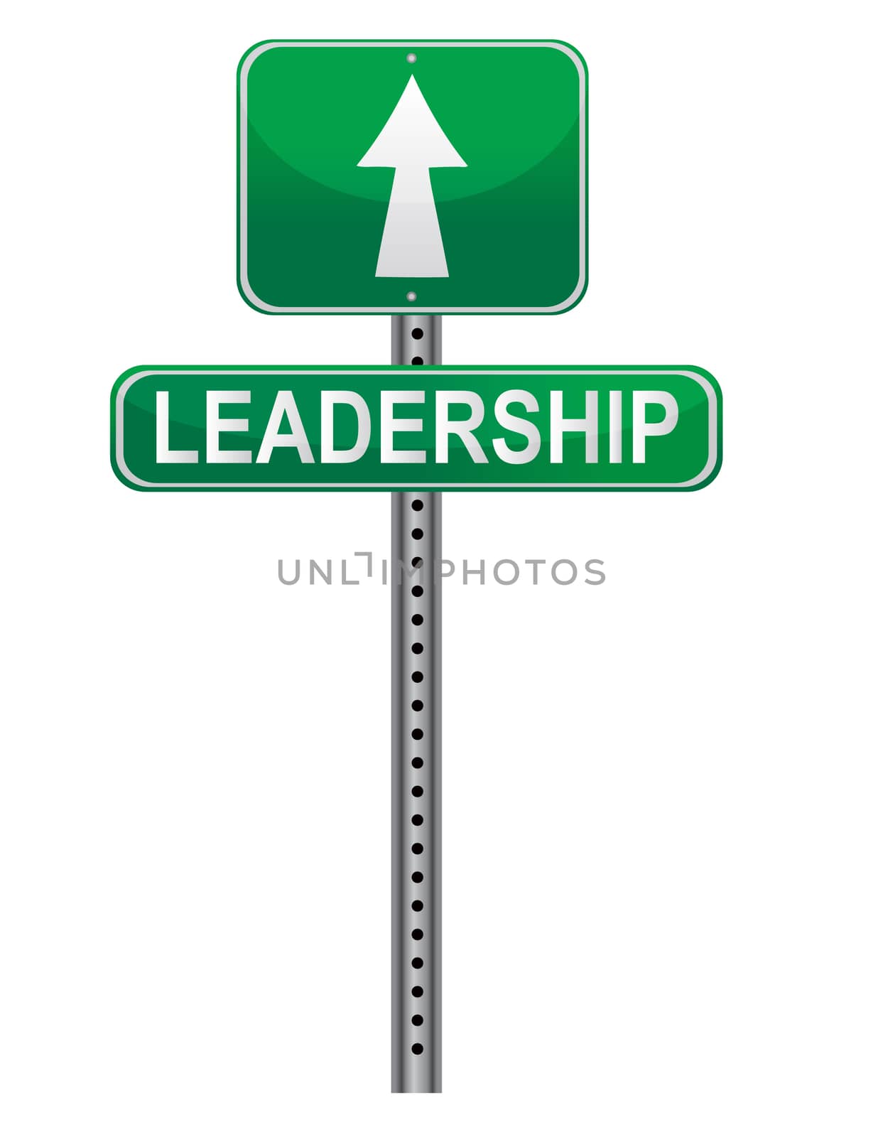 Leadership Street sign