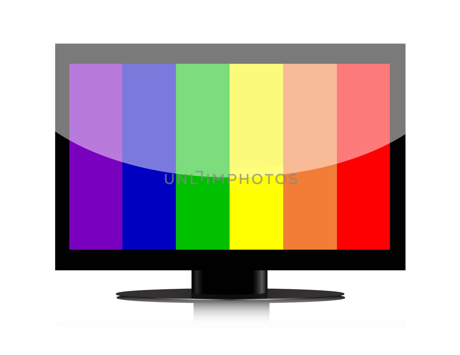 lcd television with no signal by alexmillos