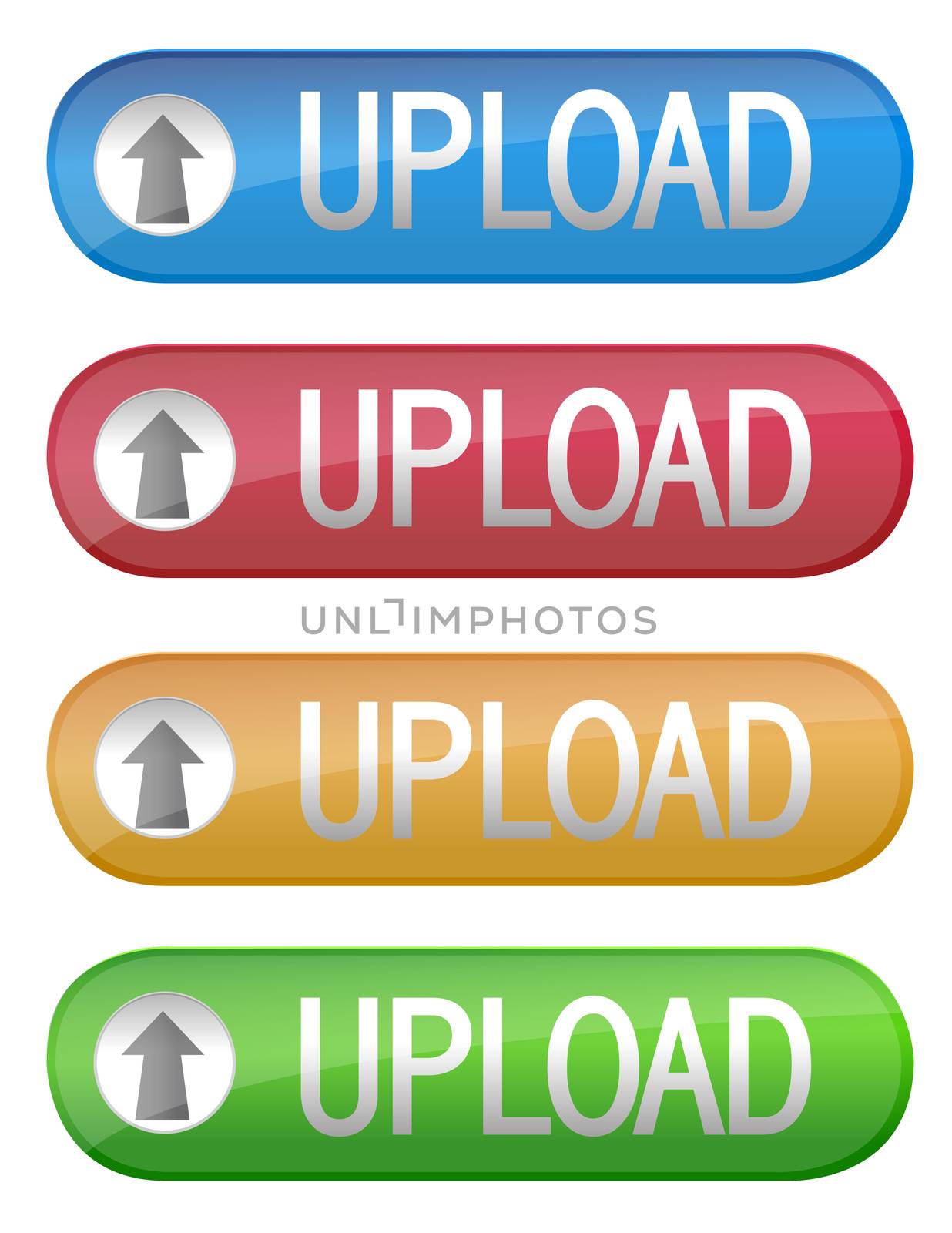 Upload button by alexmillos