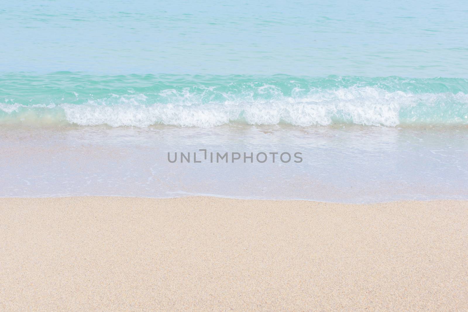 sea surf on the beach by Visual-Content