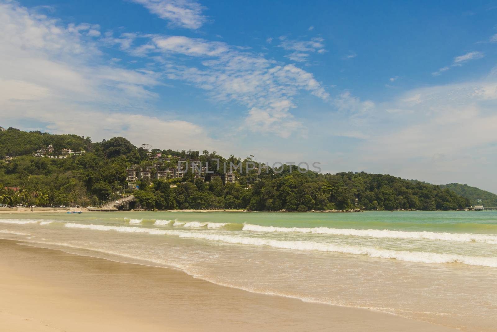 Most beautiful beaches. Patong Beach in Phuket, Thailand. by Arkadij