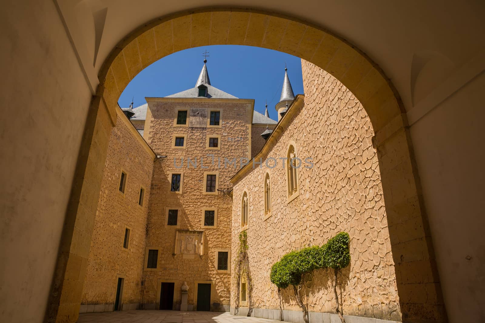 Segovia, Spain: The famous Alcazar castle of Segovia, Castilla y Leon, Spain