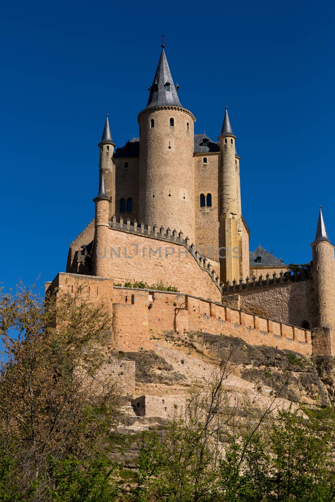 Alcazar castle of Segovia by zittto
