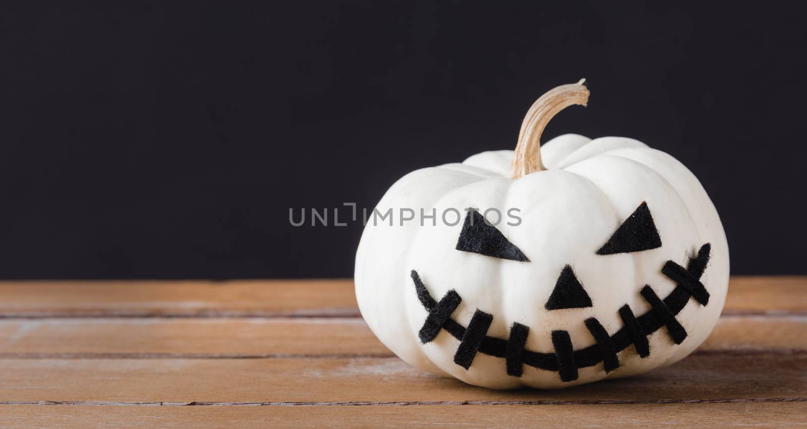 Halloween pumpkins ghost by Sorapop