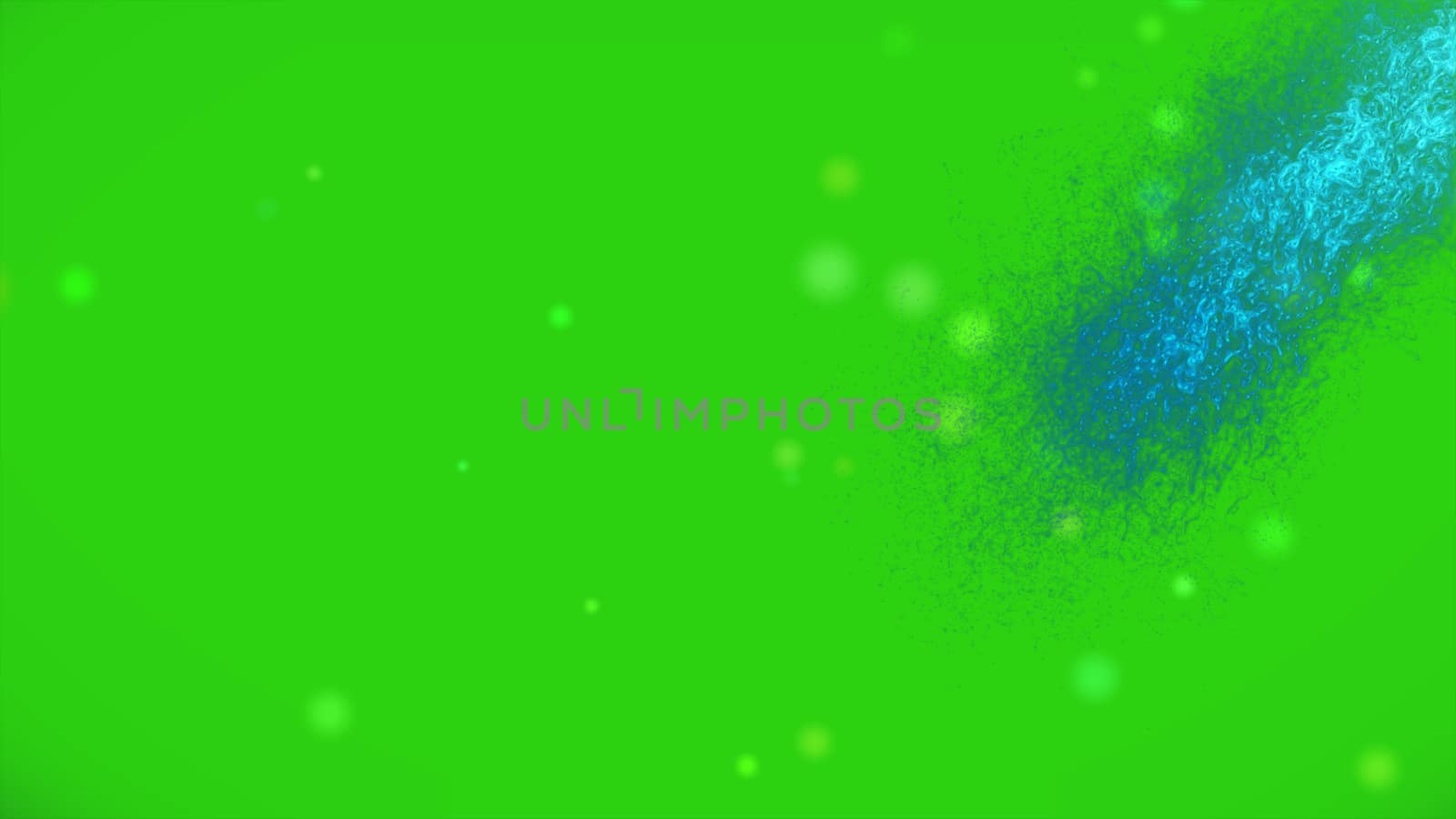 Abstract texture background with glittery colored shiny bokeh spheres. Sparkling glittered particles on colored background for placard, banner and greeting cards.