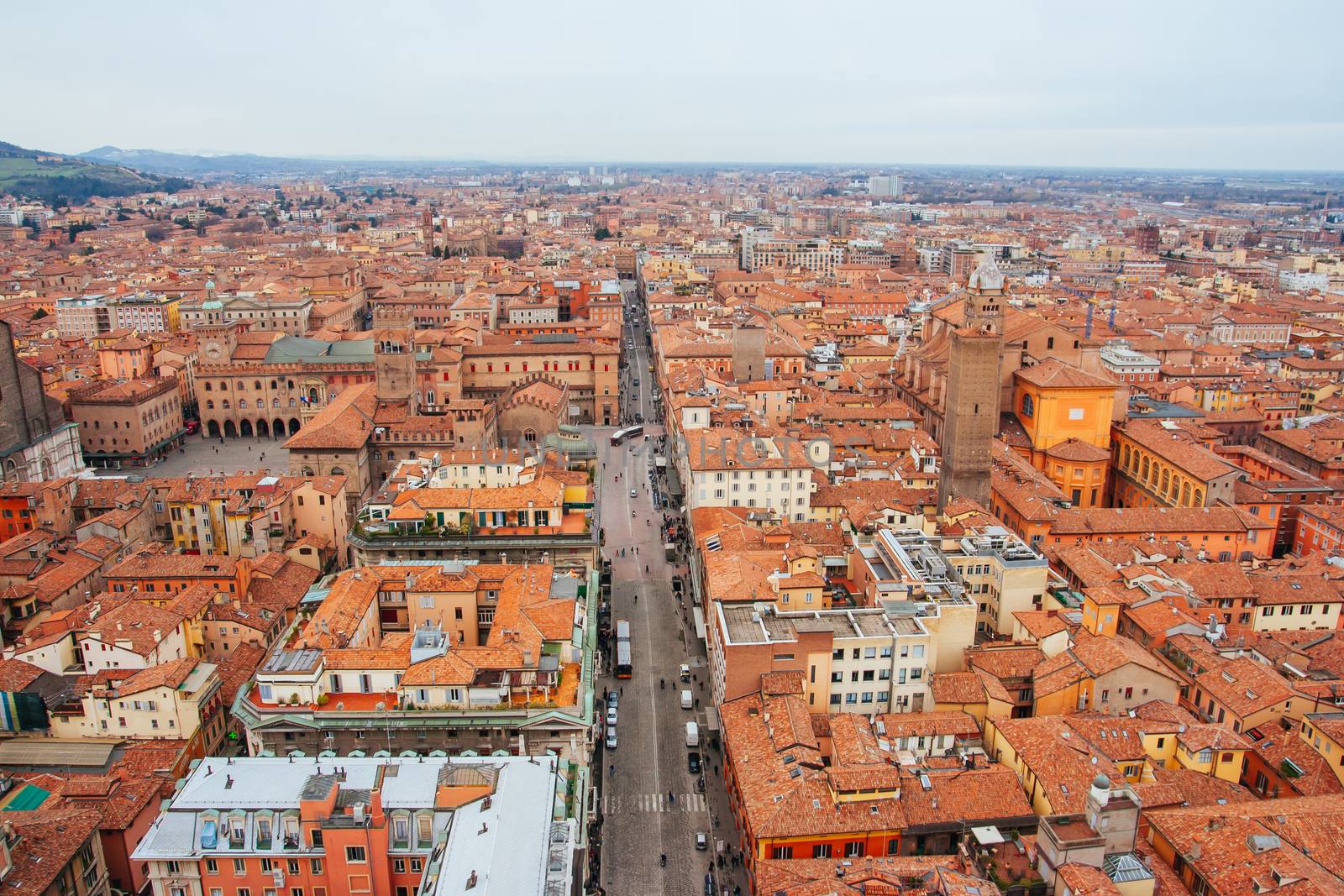 View across Bologna in Italy by FiledIMAGE