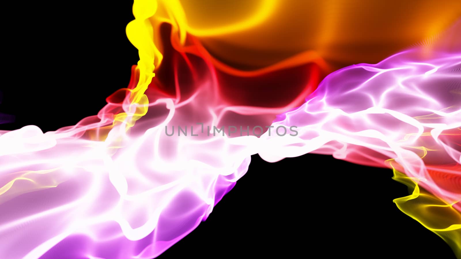 color canvas smoke,abstract illustration by alex_nako