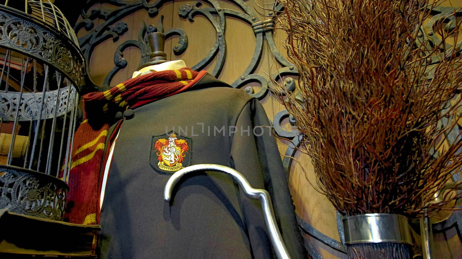 Movie set in The Wizarding World of Harry Potter at Universal Studios Japan by USA-TARO