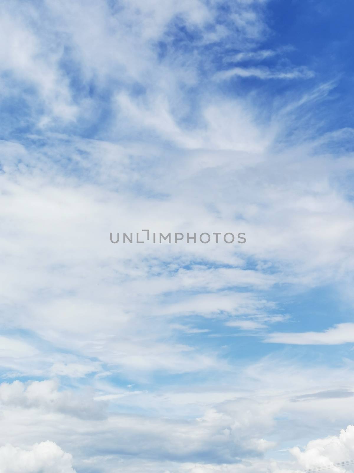 A group of clouds in the sky. High quality photo