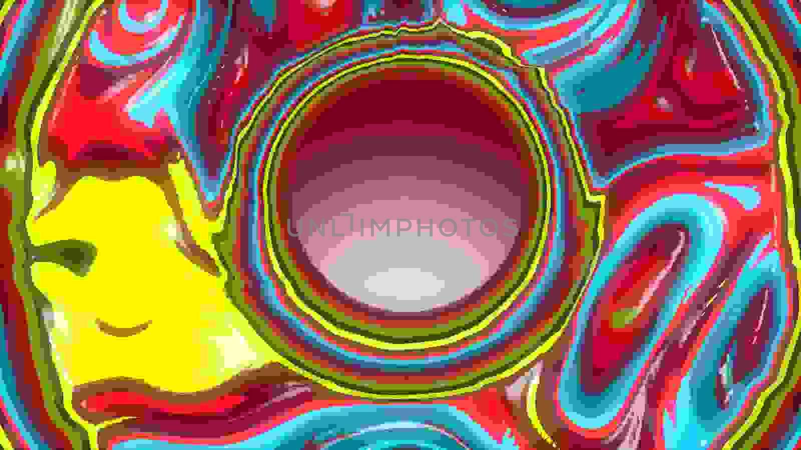 Abstract Colorful Ink Liquid Diffusion Psychedelic Background. Texture background. Psychedelic background