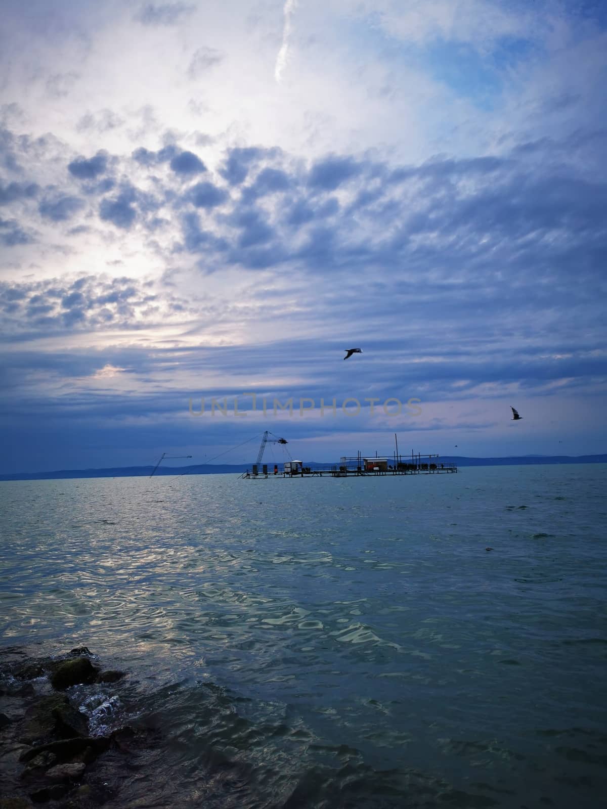 A large body of water. High quality photo