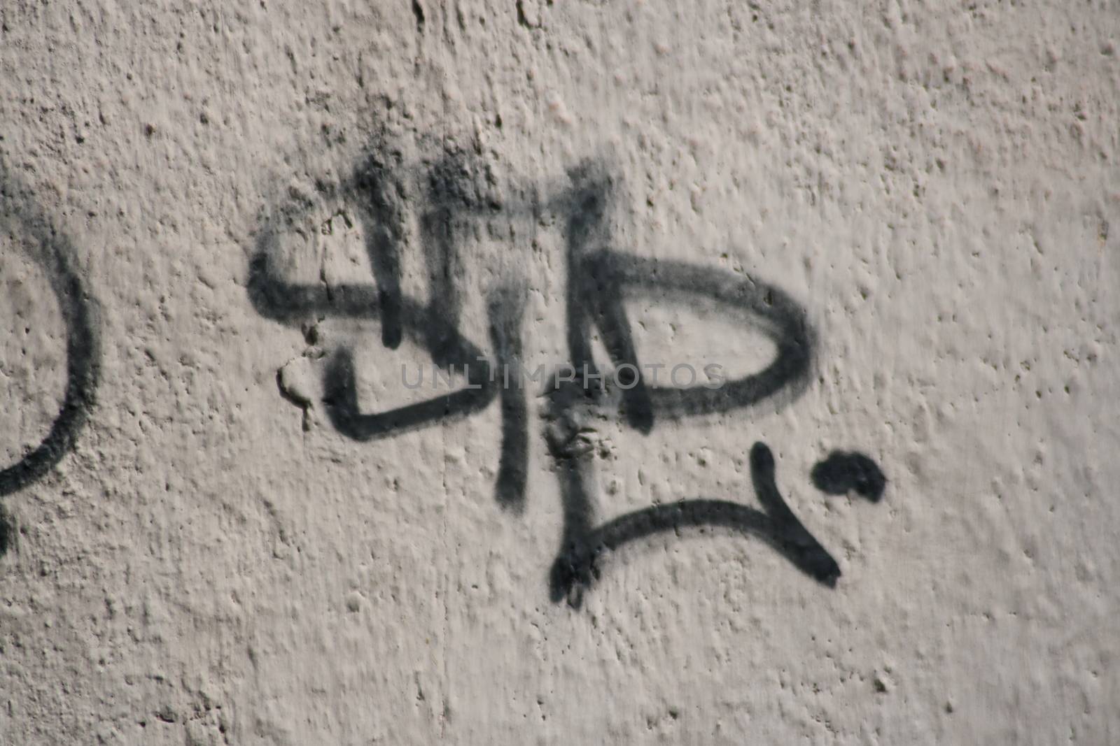 Graffiti on a wall by balage941
