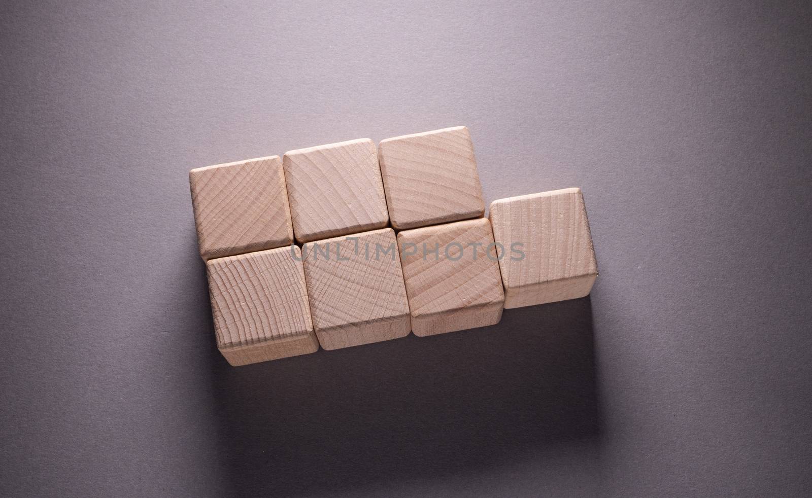 Wooden Geometric Shapes Cubes by Jievani