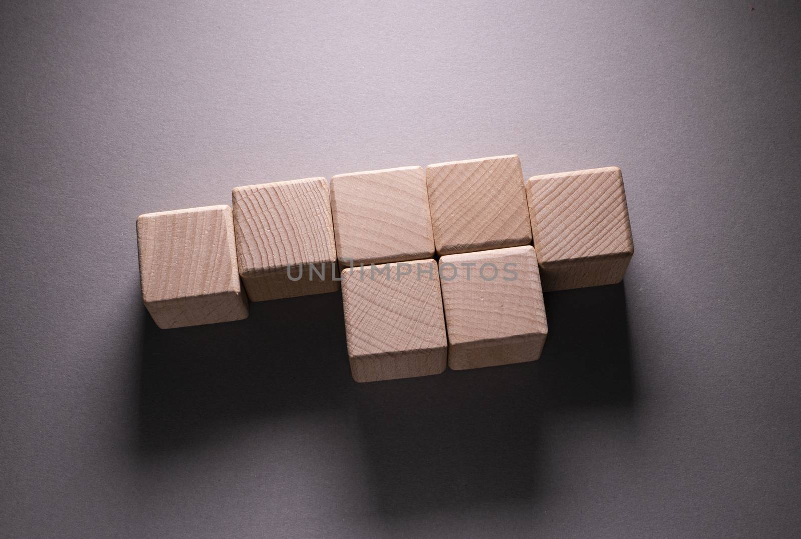 Wooden Geometric Shapes Cubes by Jievani