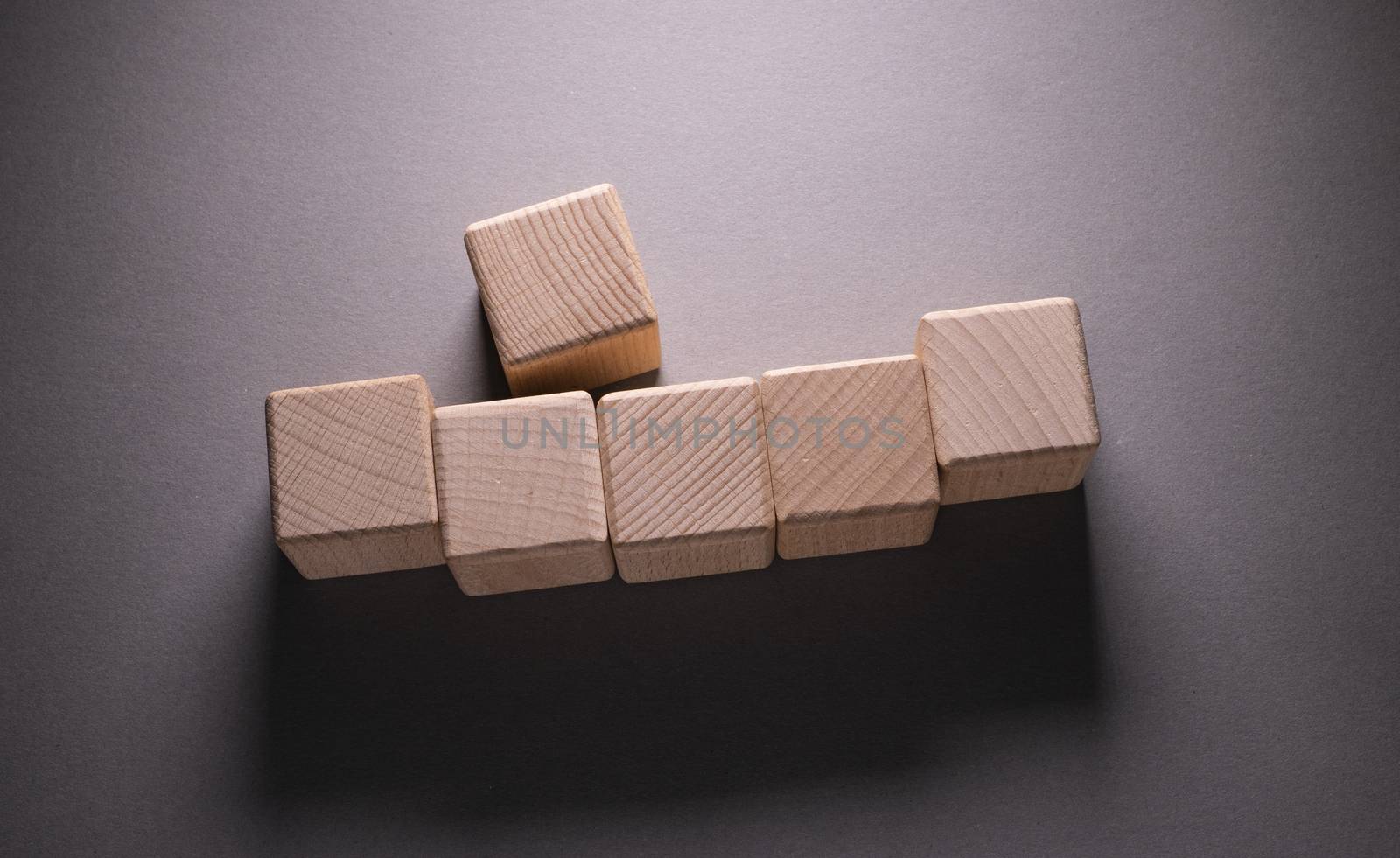 Wooden Geometric Shapes Cubes by Jievani