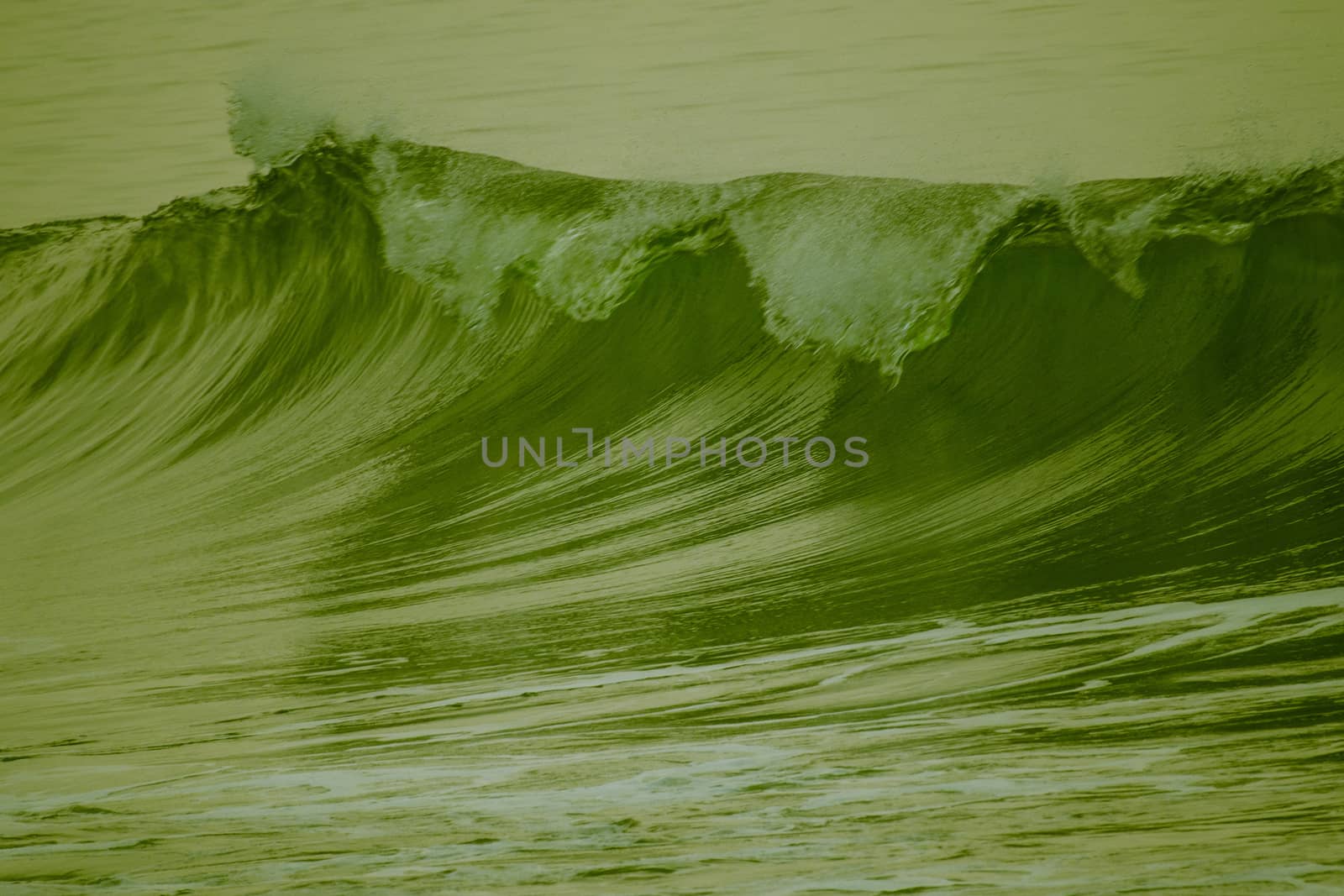 green sea water wave by 9500102400