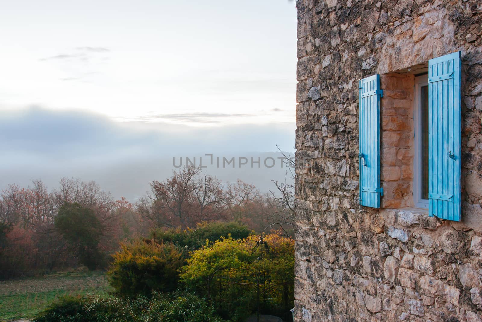 Beautiful and historic Provincial building architecture in Gordes, France