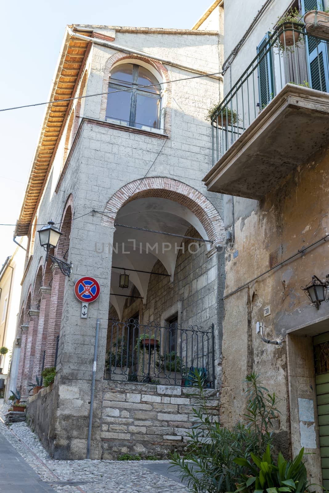 Collegiate church of San NIcolo in the center of the town of Collescipoli by carfedeph