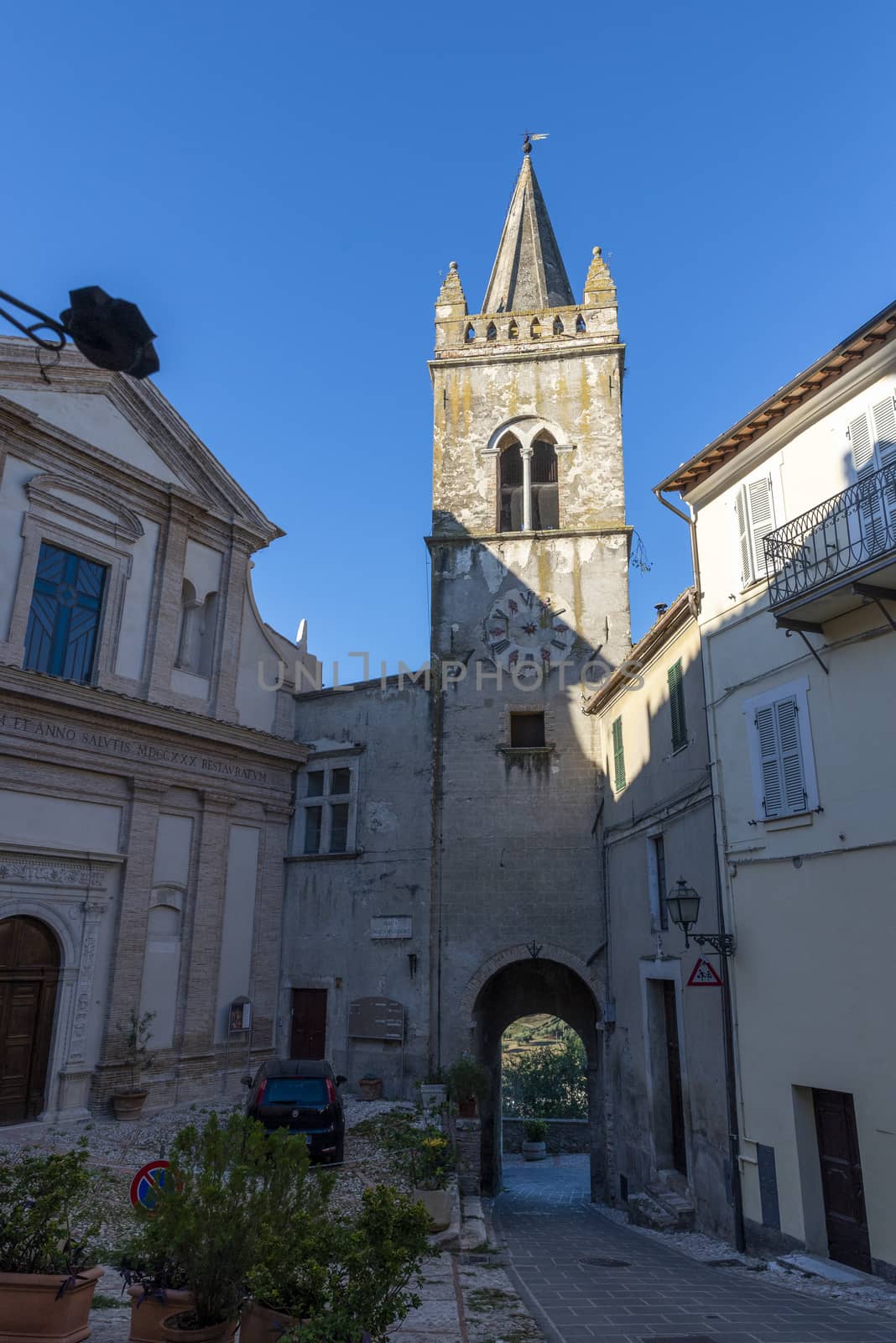 collegiate church of Santa Maria Maggiore in the town of Collescipoli by carfedeph