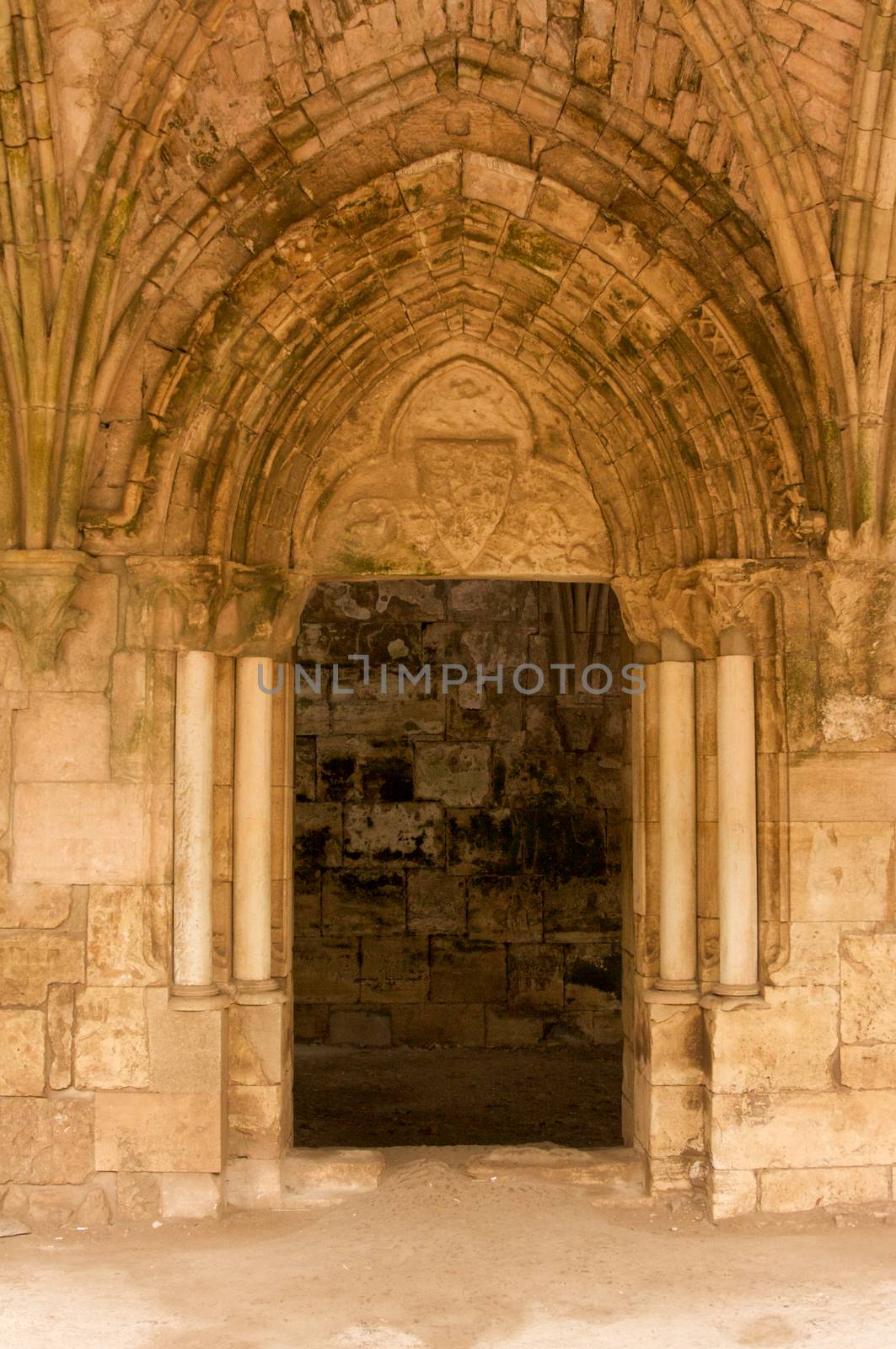 Crac de chevalier Syria 2009 interior the best-preserved of the Crusader castles by kgboxford