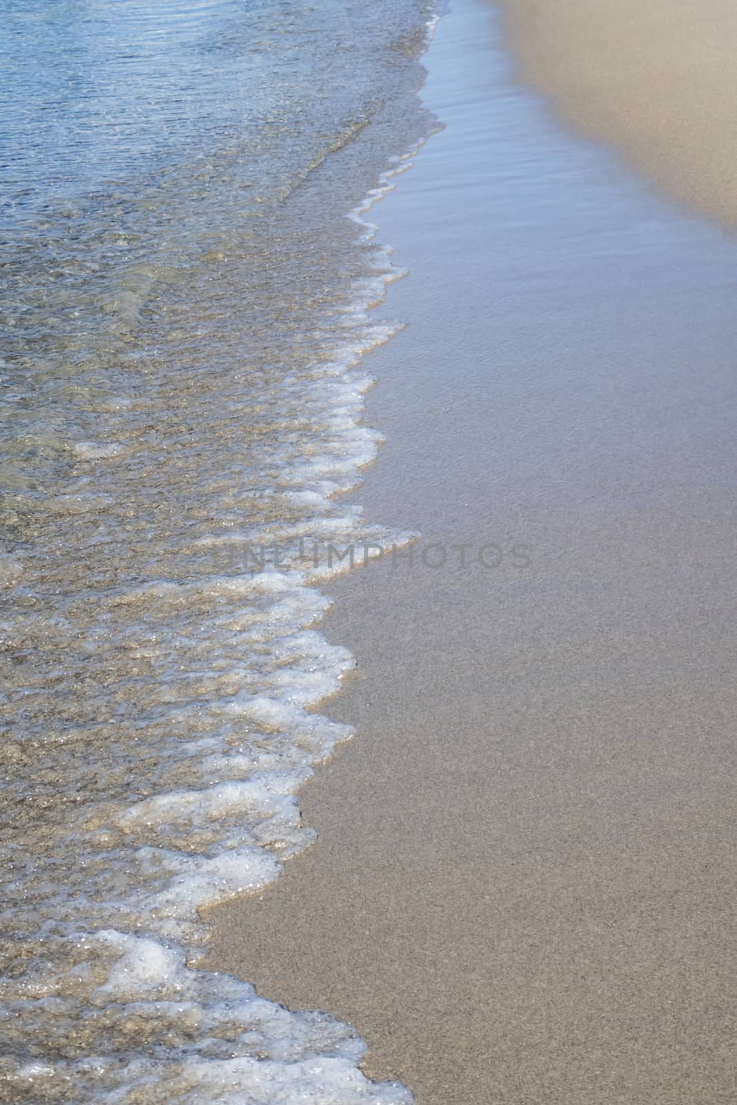 seascape from sea shore in summer season for background