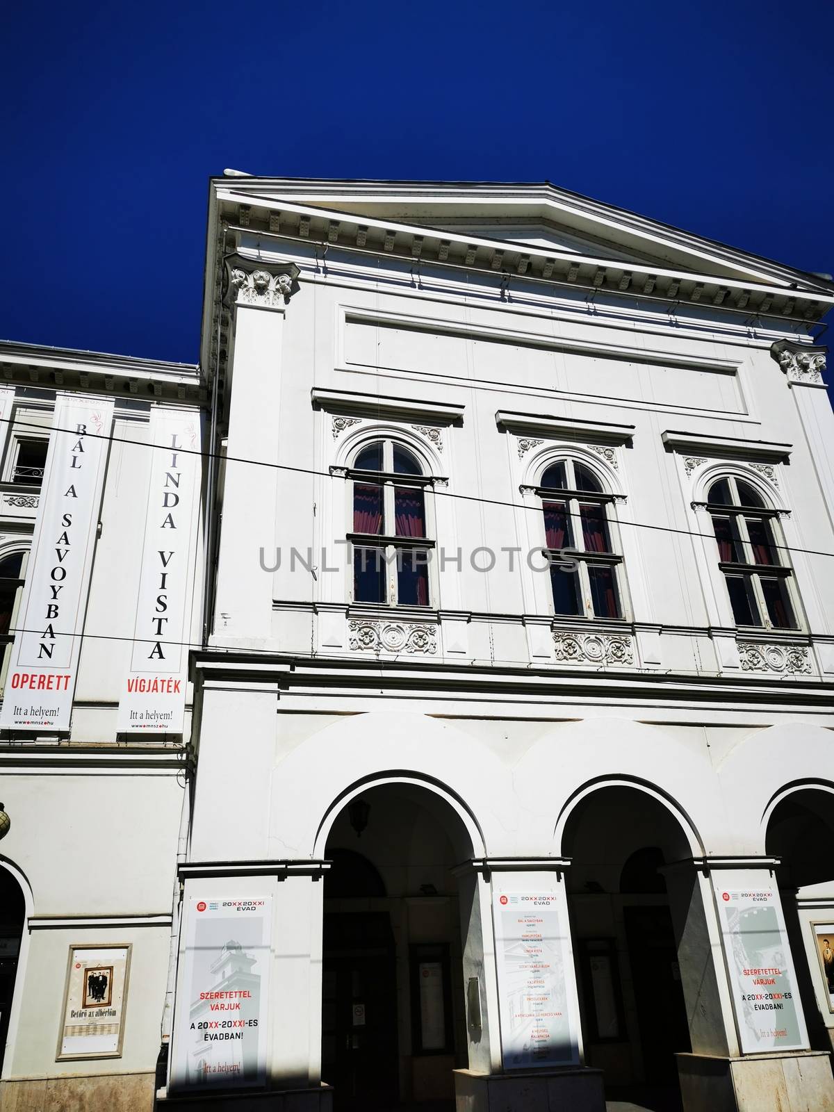 Miskolc theatre in the city centre High quality photo