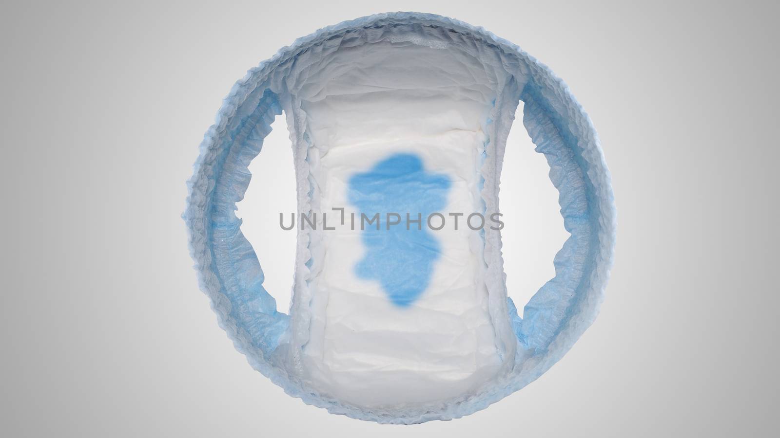 Baby diaper pants and very soft and dry and comfort to skin and top view angle.