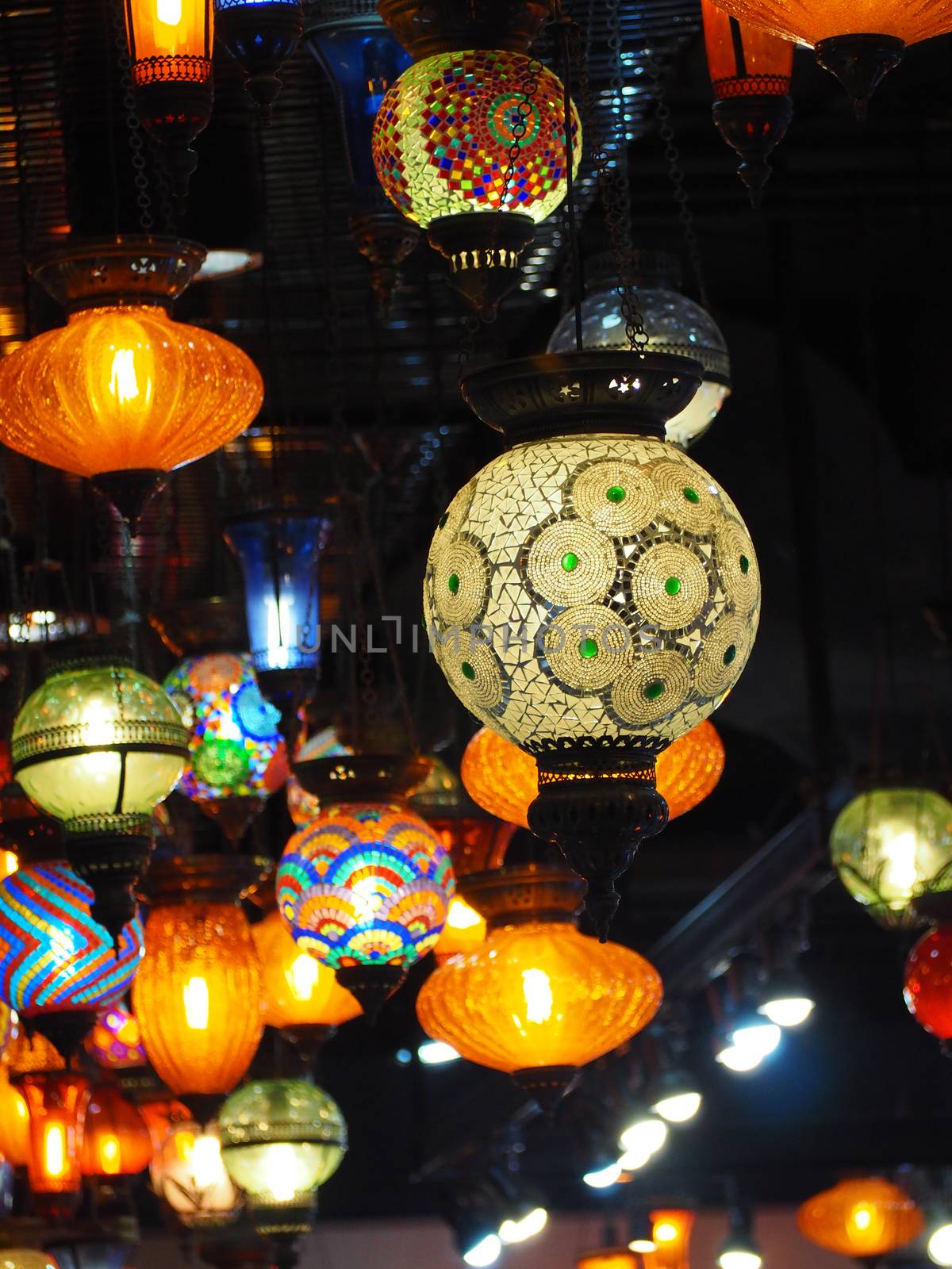 Ceiling light lamp traditional asia style. by gnepphoto