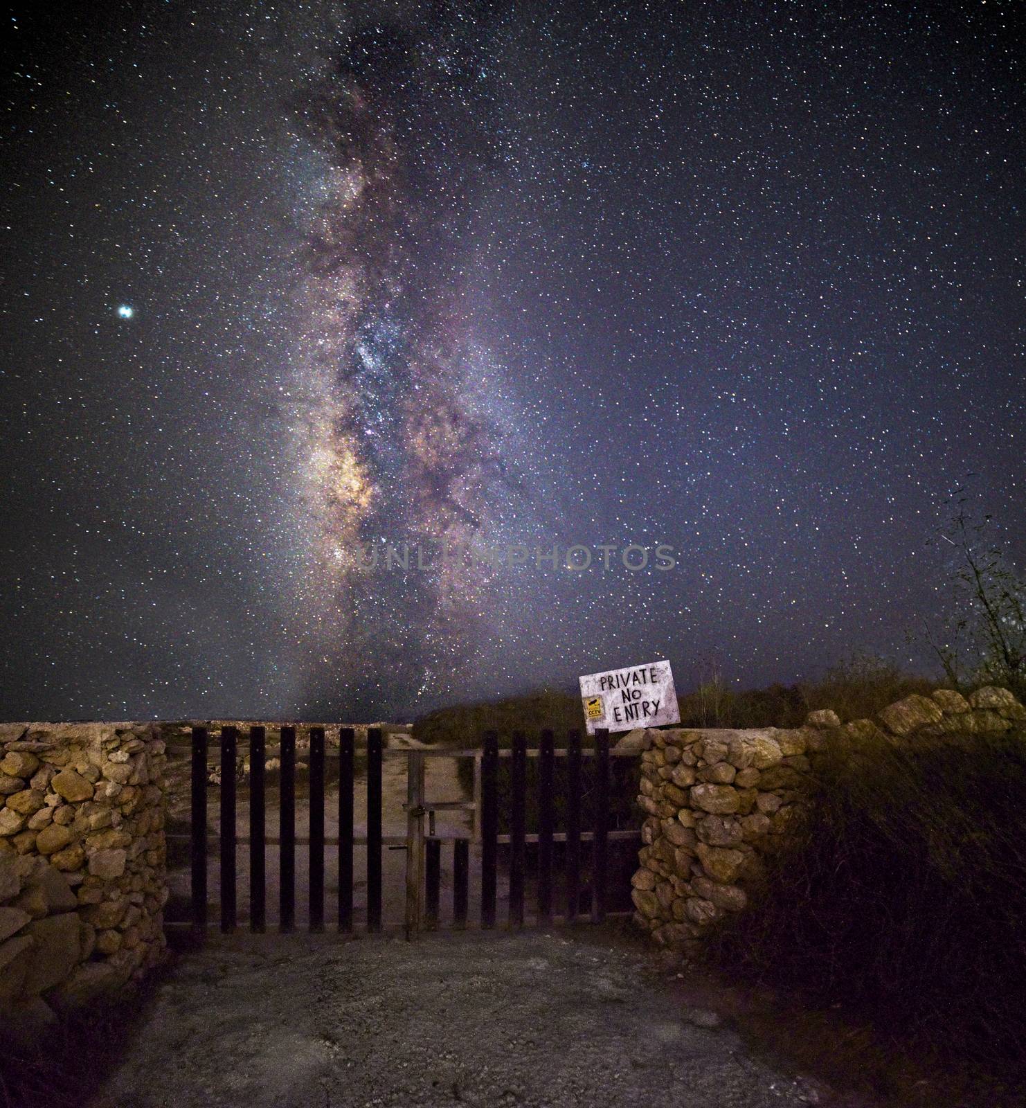 Gateway leads to the Milky Way