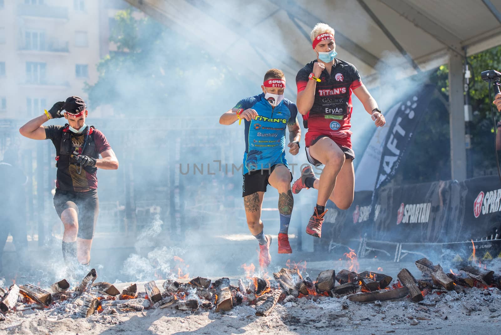 Encamp, Andorra : 2020 Sept 05 : Competitors participate in the  by martinscphoto