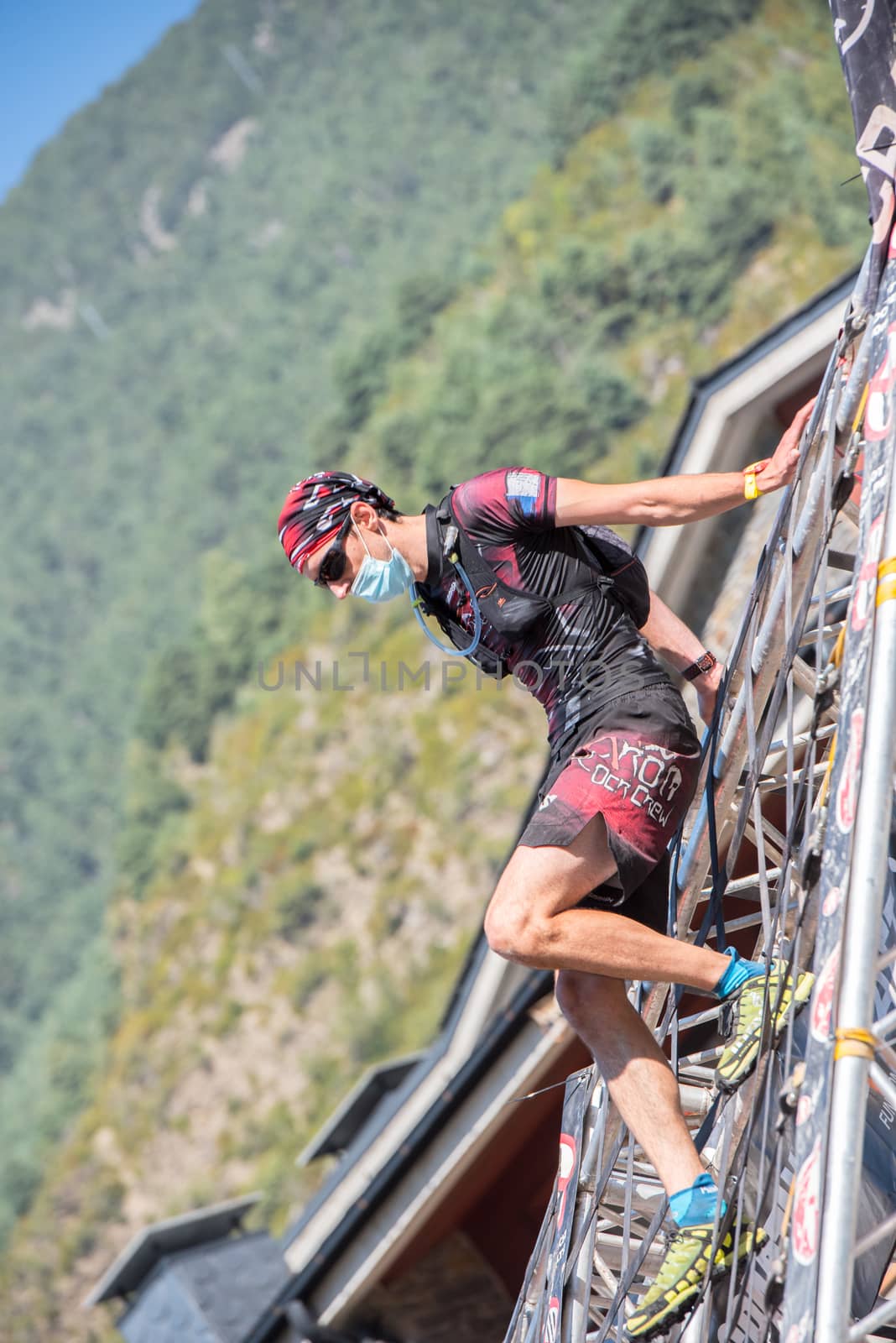 Encamp, Andorra : 2020 Sept 05 : Competitors participate in the  by martinscphoto