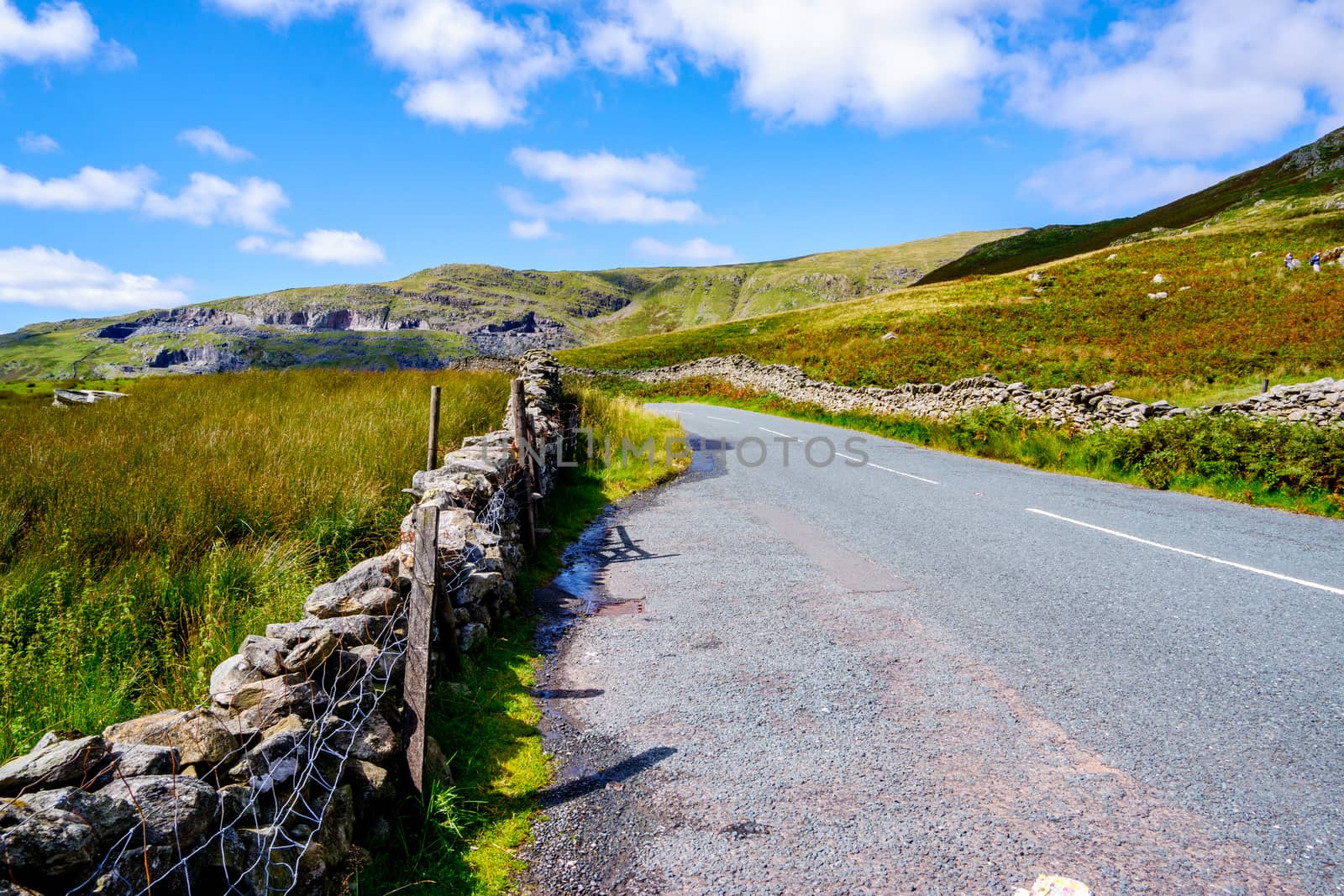 The Kirkstone Pass road in the English Lake District, by paddythegolfer