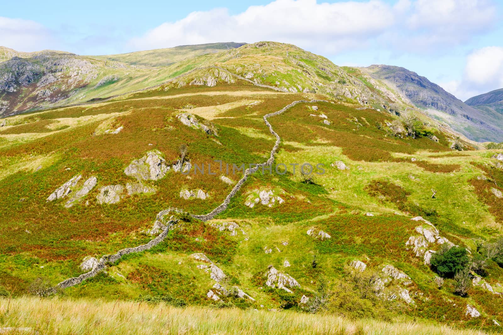 Fells around The Kirkstone Pass Lake District ,England. by paddythegolfer