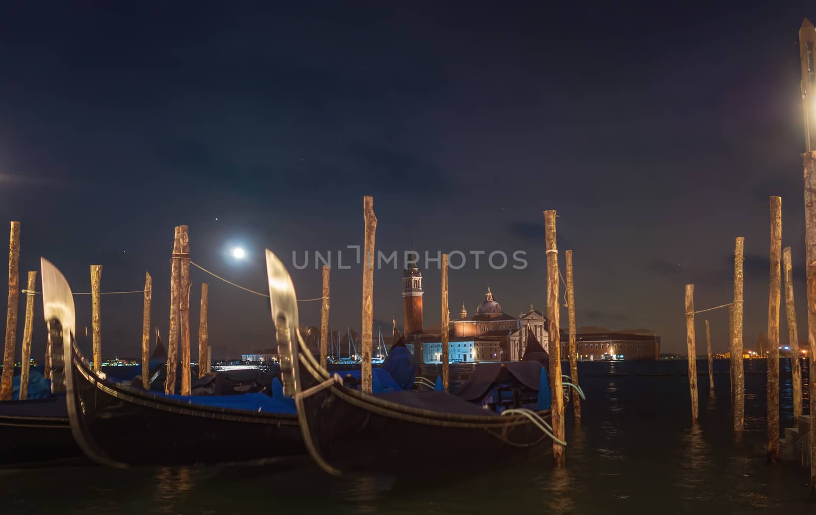 Amazing night shot of San Giorgio Maggiore