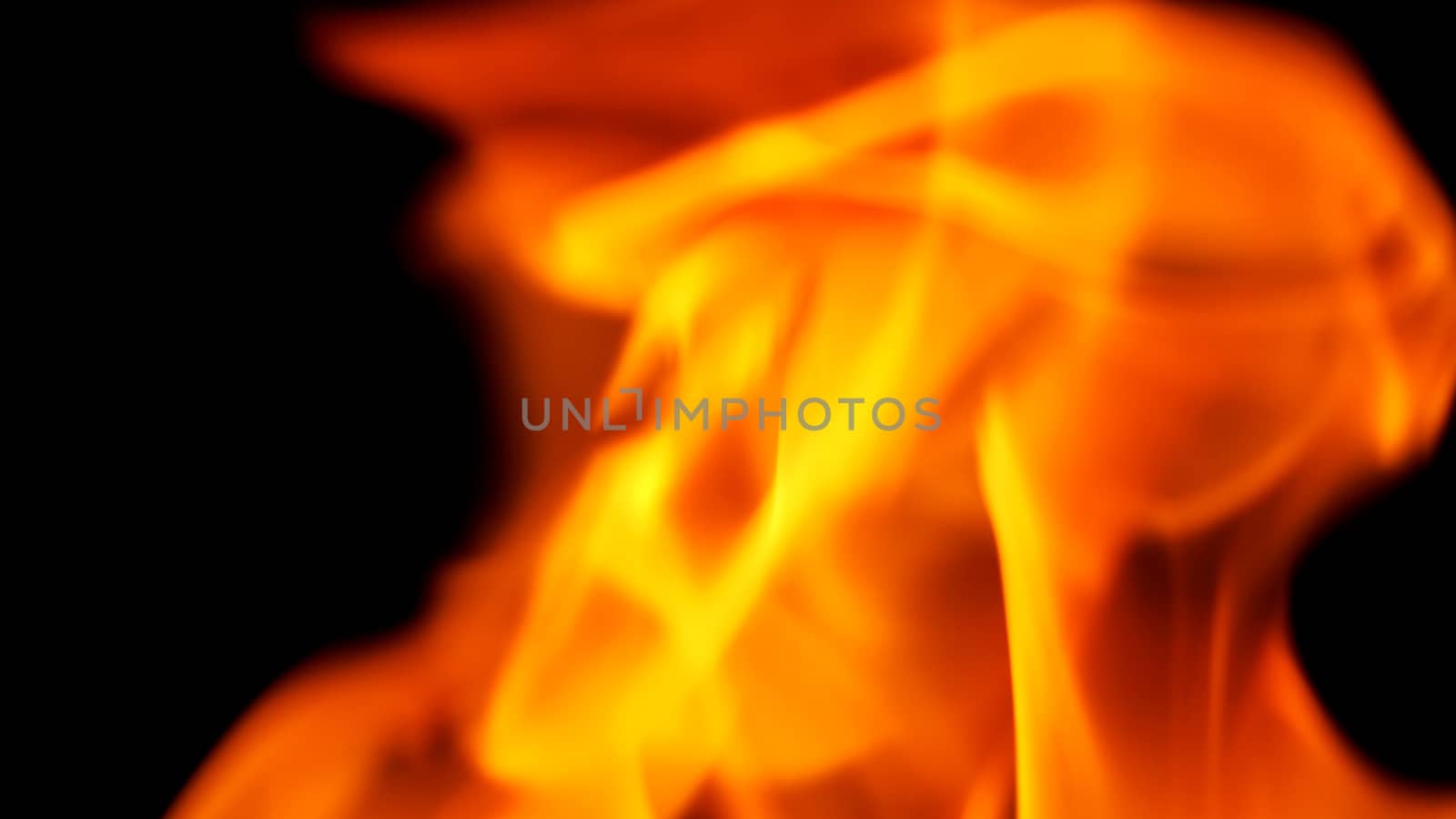 Fire close-up for use as abstract background that represent of hot burn danger. 