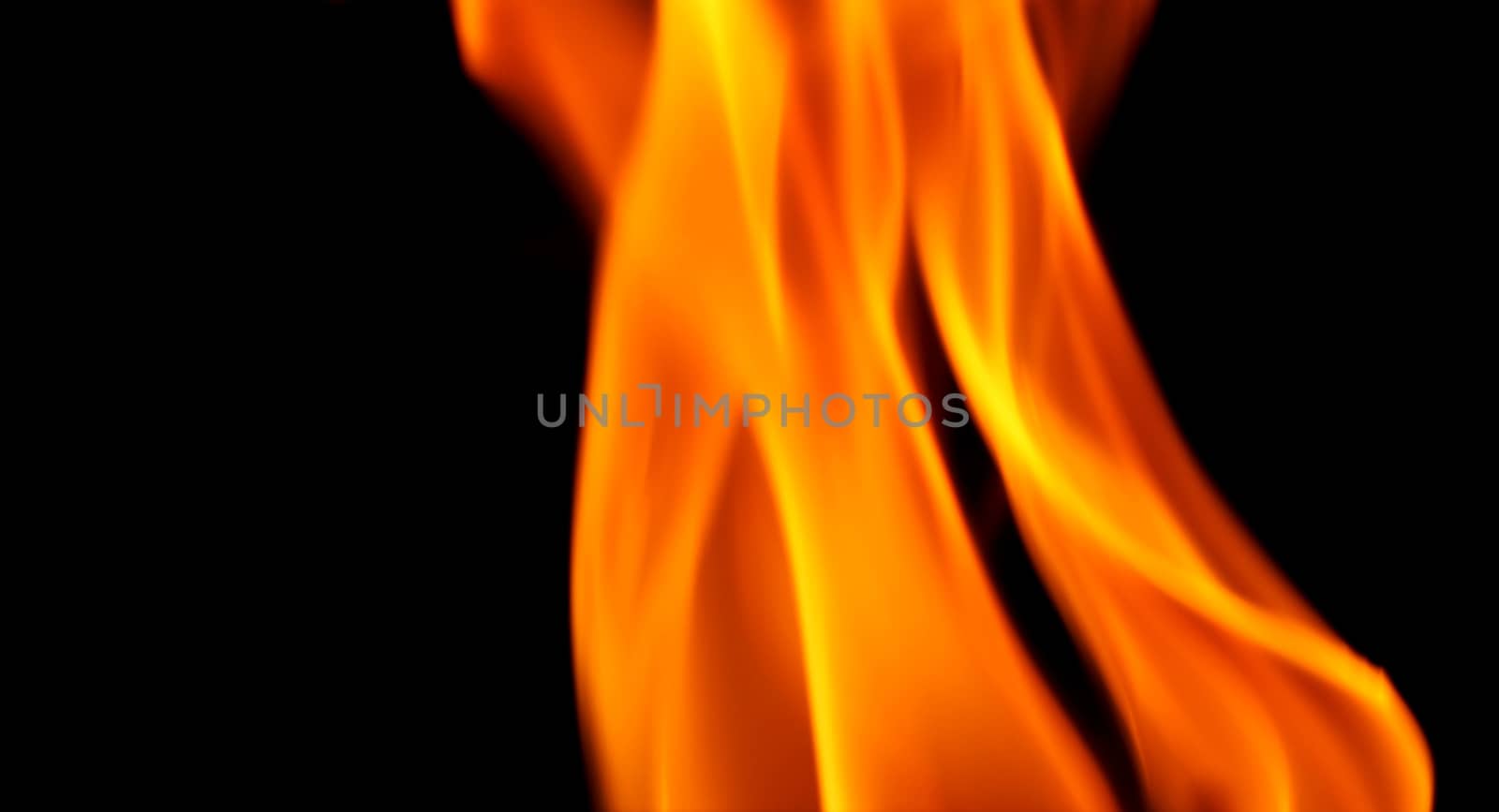 Fire close-up for use as abstract background  by gnepphoto