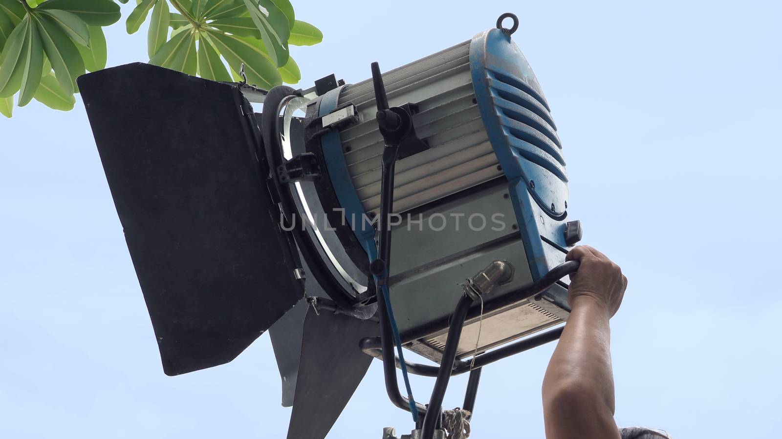 Production light equipment for video or movie shooting by gnepphoto